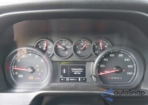 2019 Chevrolet Silverado 1500 Custom из США, поврежденный, VIN 3GCUYBEFXKG114881